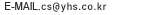 E-MAIL. webmaster@yhs.co.kr