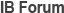 IB Forum